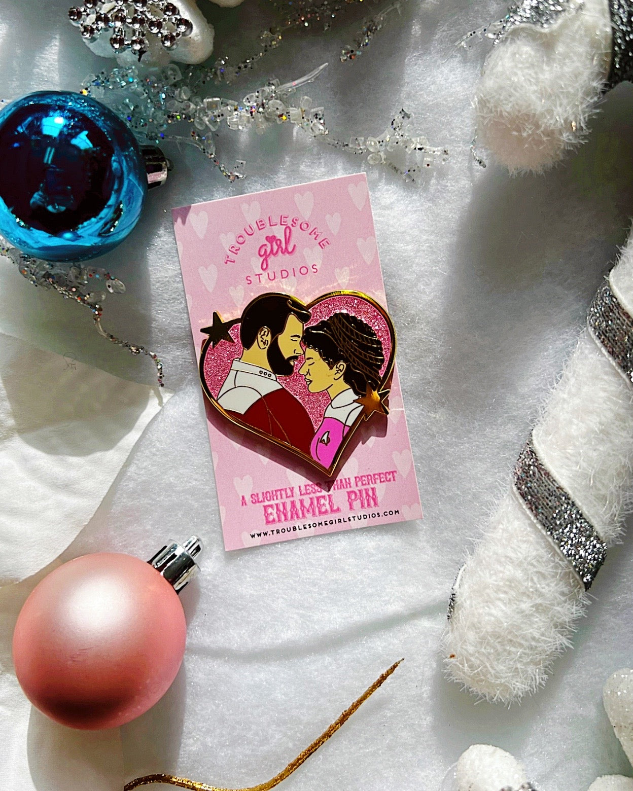 (B Grade) Imzadi Enamel Pin