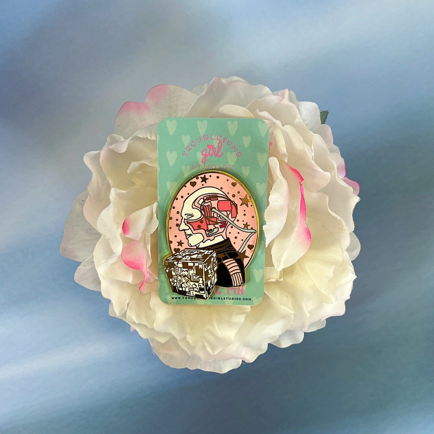 Lo-CUTE-us Enamel Pin