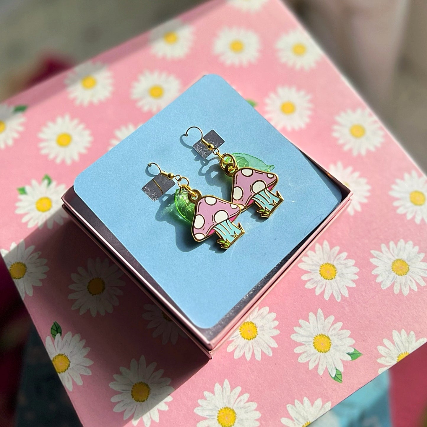 (B Grade) Mushroom Earrings