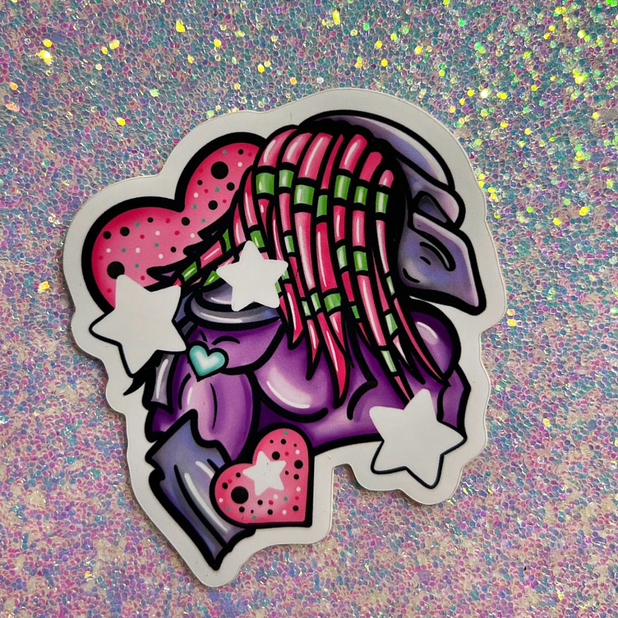 Precious Predator vinyl sticker