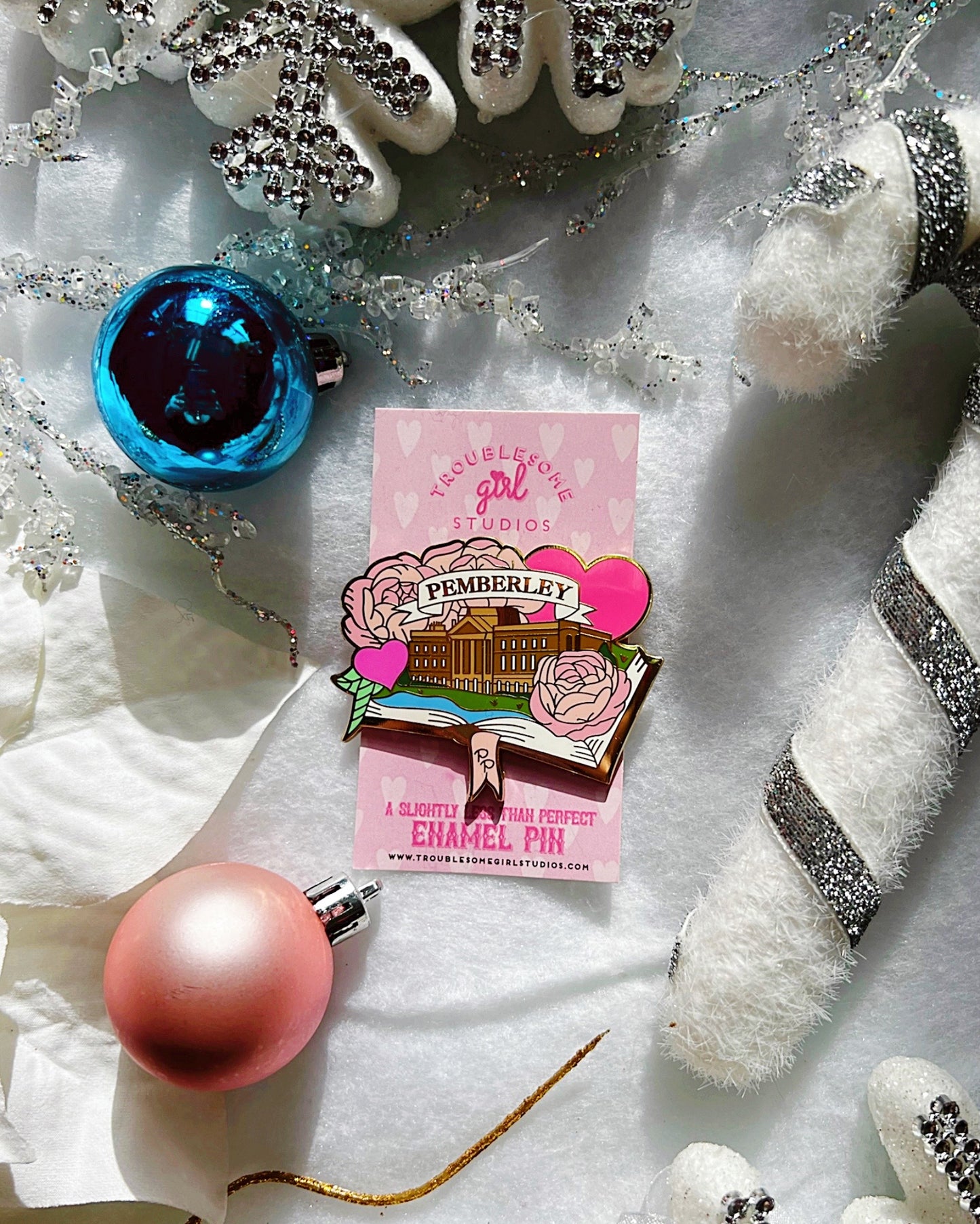 (B Grade) Pemberley Enamel Pin