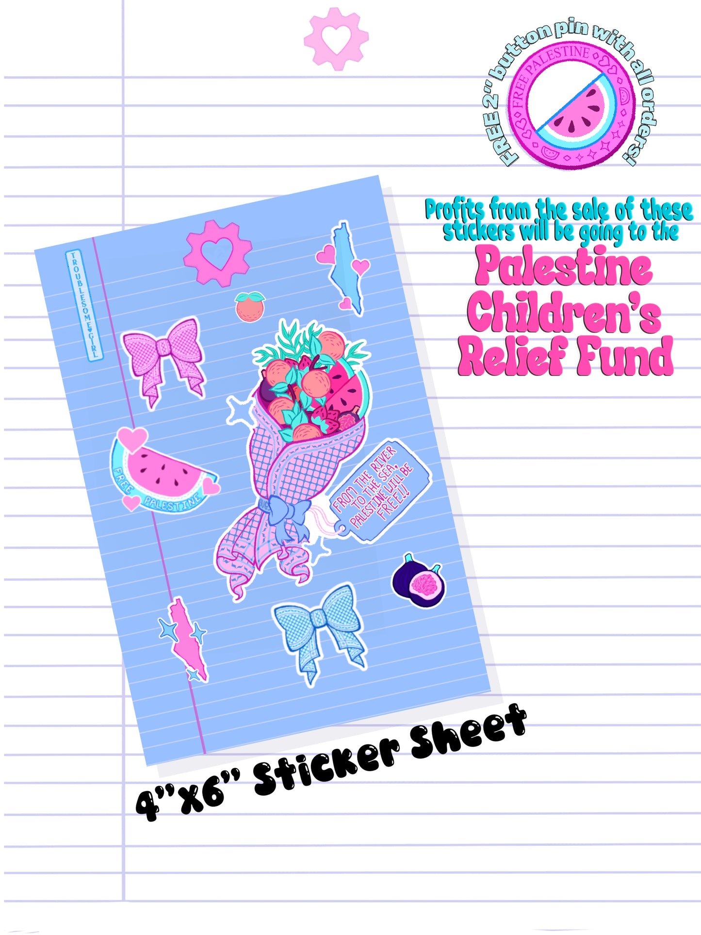 From the River Fundraiser Sticker Sheet