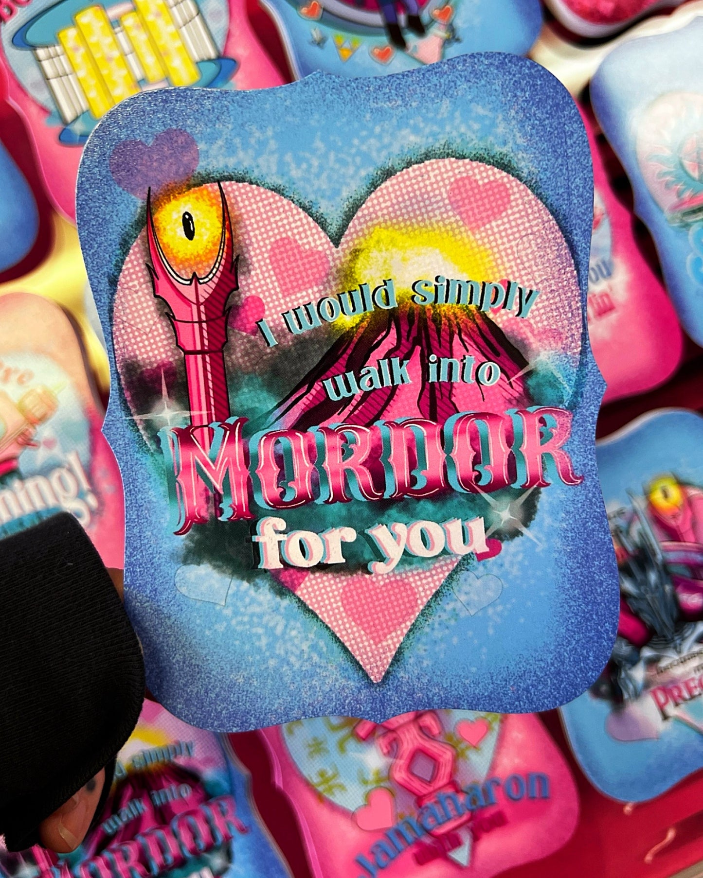 Mordor Postcard Print