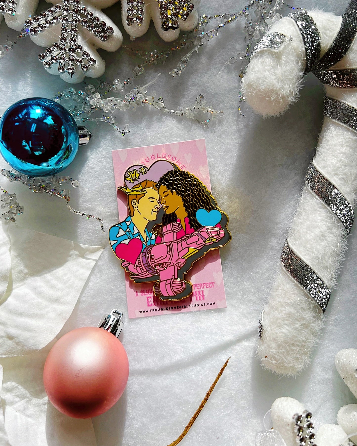 (B Grade)Zoe and Wash Enamel Pin