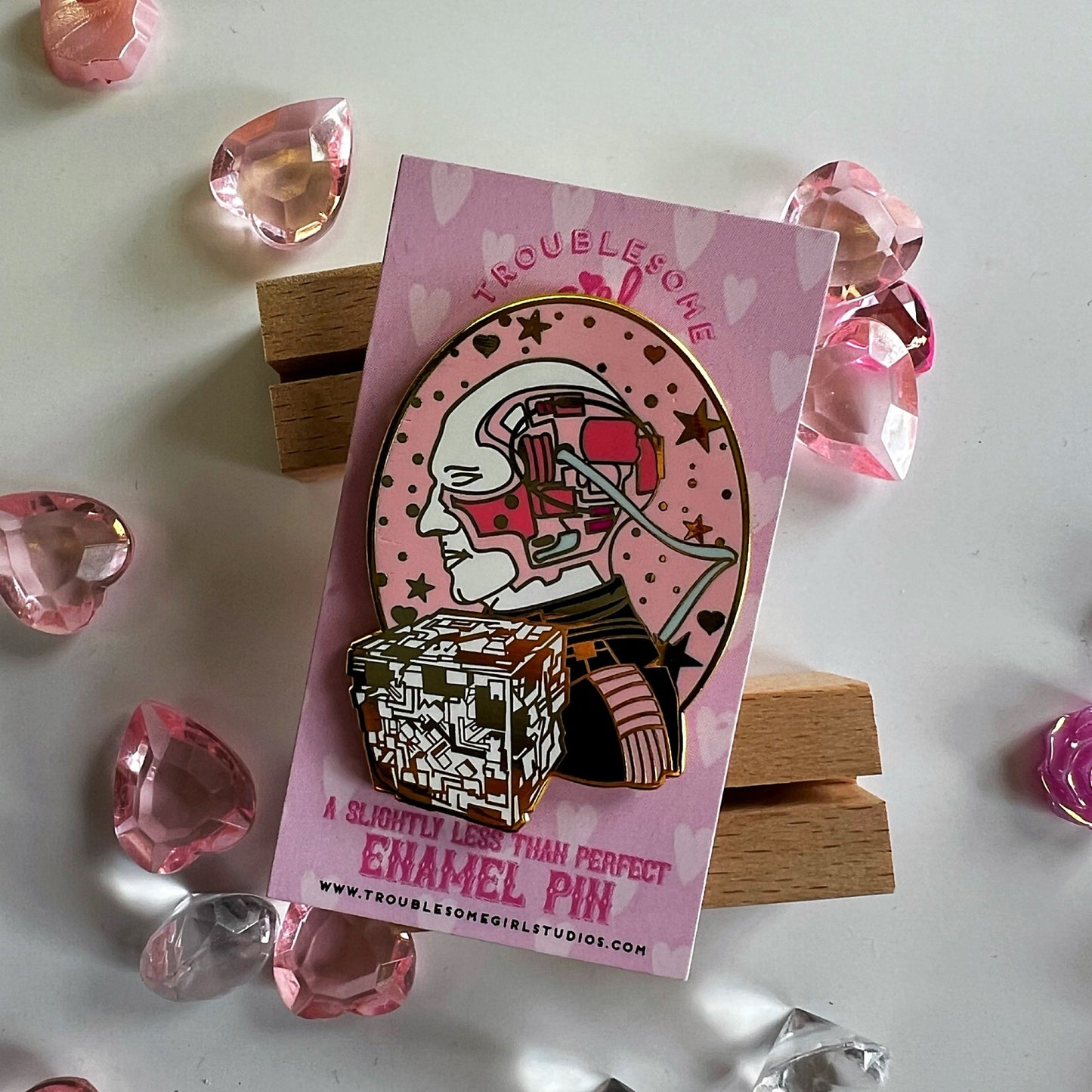 (B Grade) LoCUTEus Enamel Pin