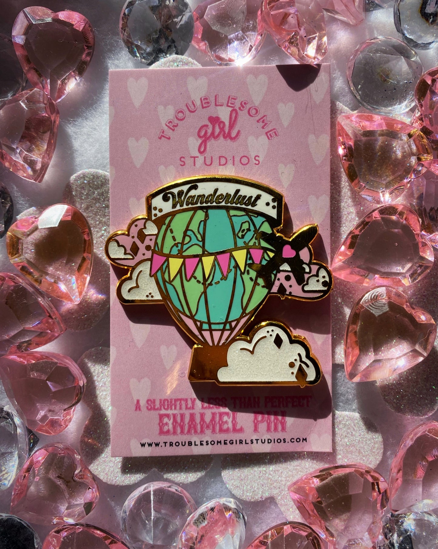(B Grade) Wanderlust Enamel Pin