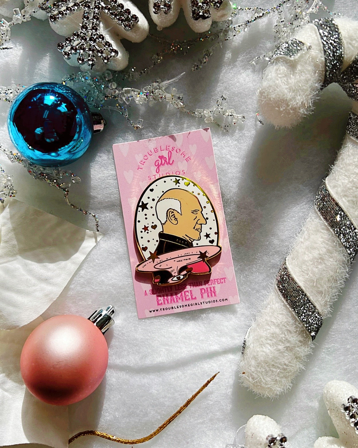 (B Grade) Picard Enamel Pin