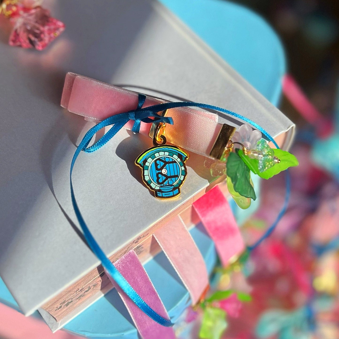 Blue Hobbit Door Bookmark