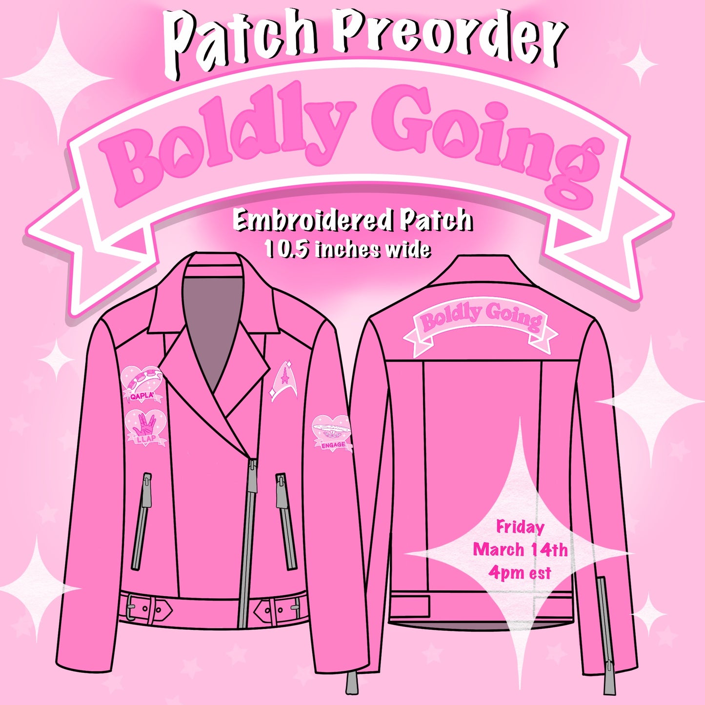 PREORDER: Boldly Embroidered Patch