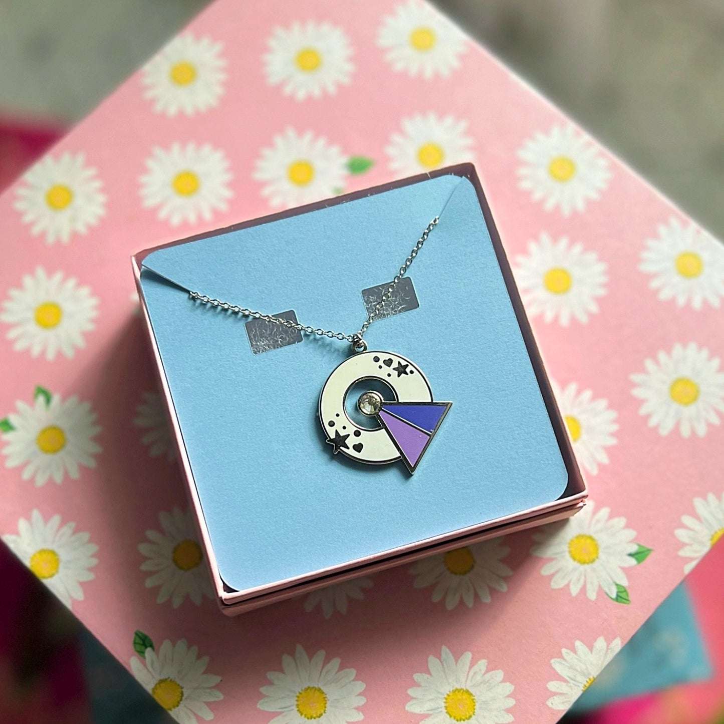 (B Grade) Purple IDIC Necklace