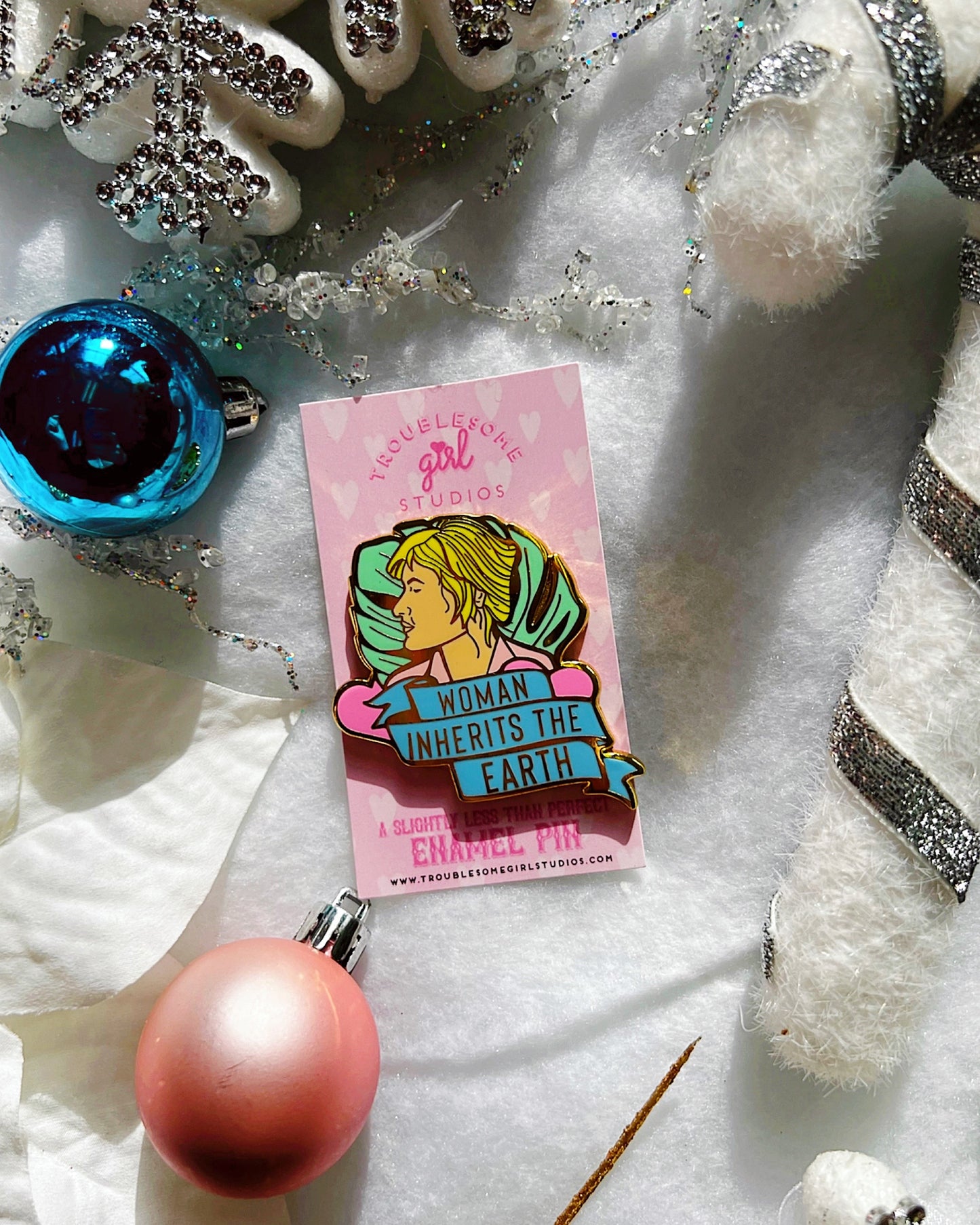 (B Grade)Paleobotanist Enamel Pin