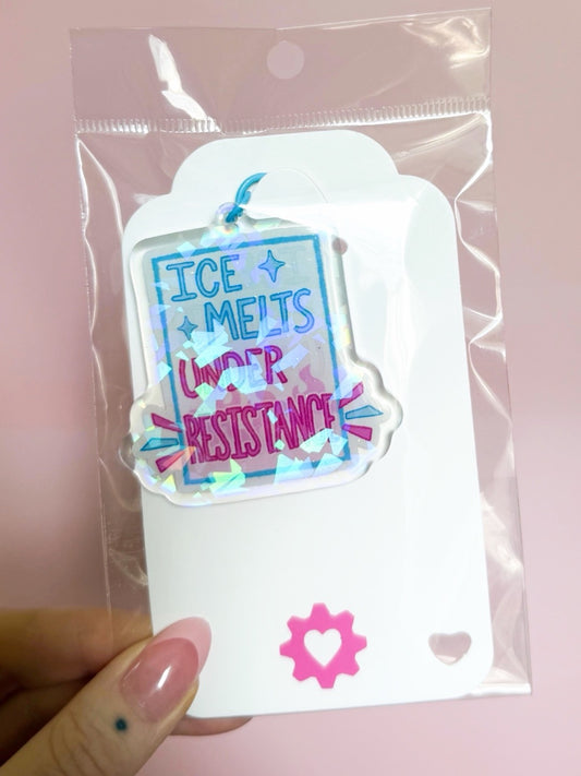 Ice Melt Fundraiser Keychain