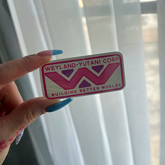 WY vinyl sticker
