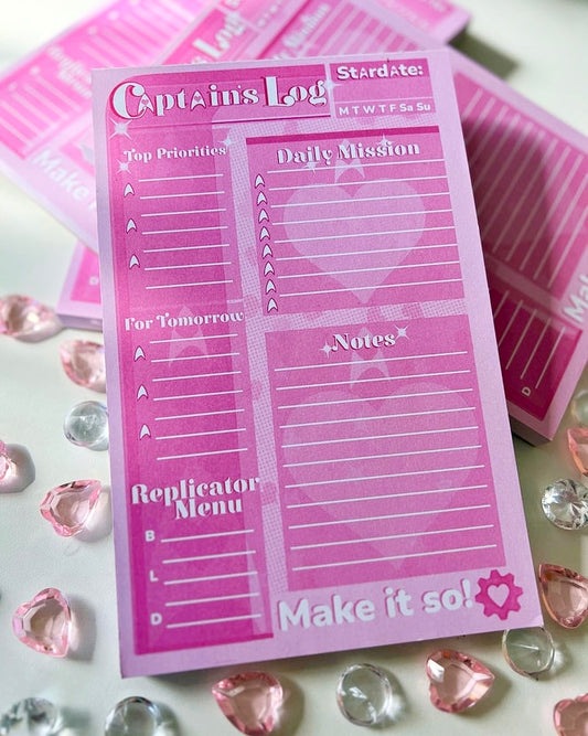 Pink Captain's Log
