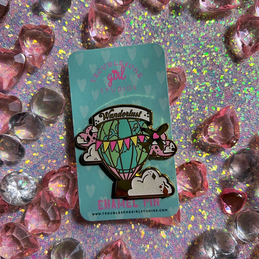 Wanderlust Enamel Pin