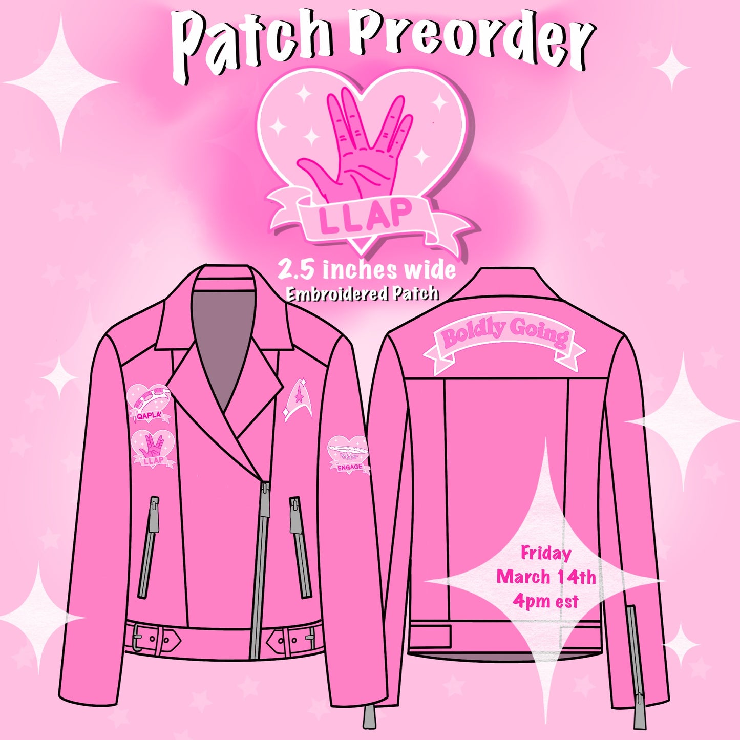 PREORDER: LLAP Embroidered Patch