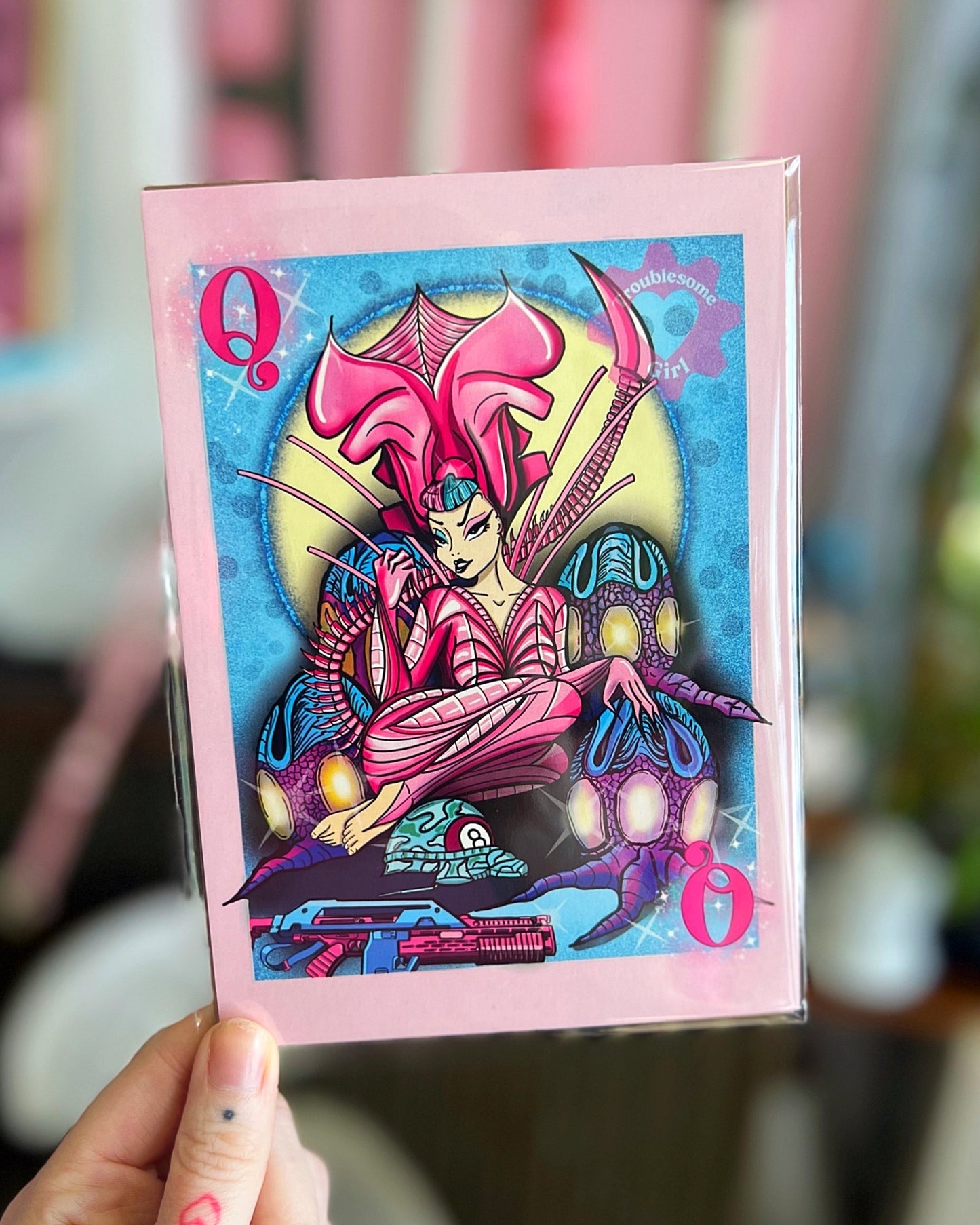 Alien Queen Mini Print