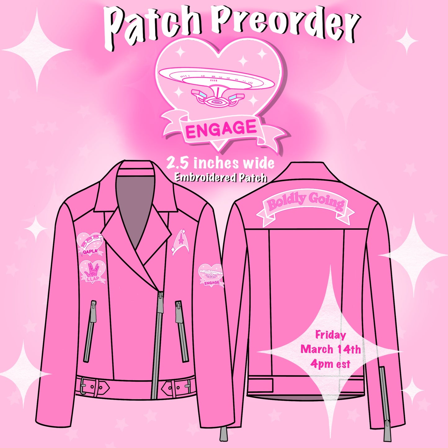 PREORDER: ENGAGE Embroidered Patch