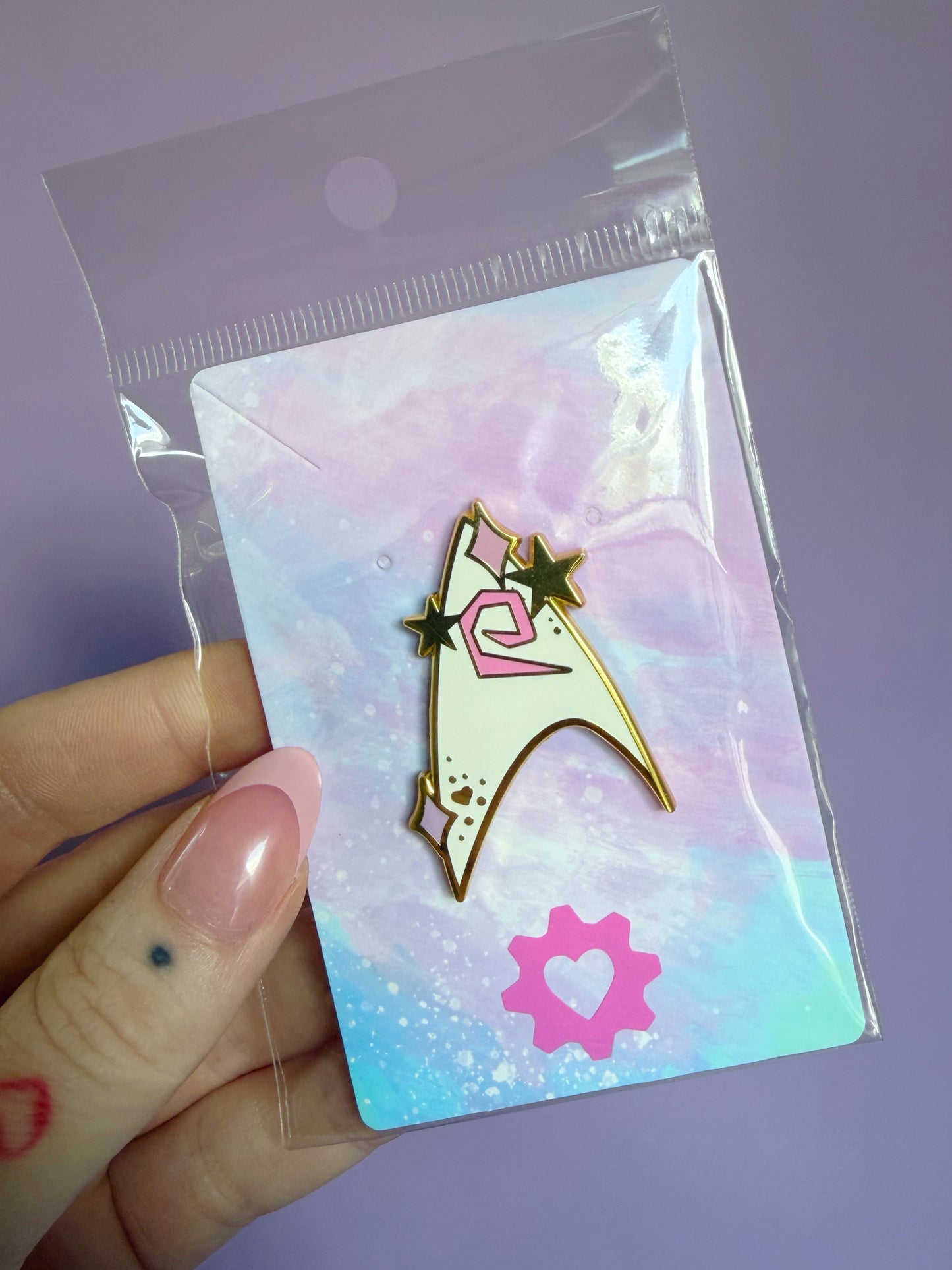Engineering Cutie Com-Badge Enamel Pin