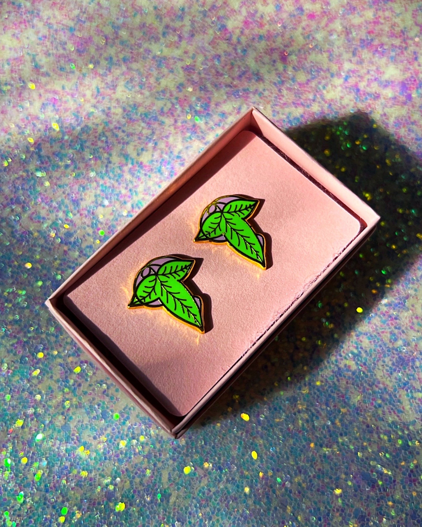 Leaf Stud Earrings