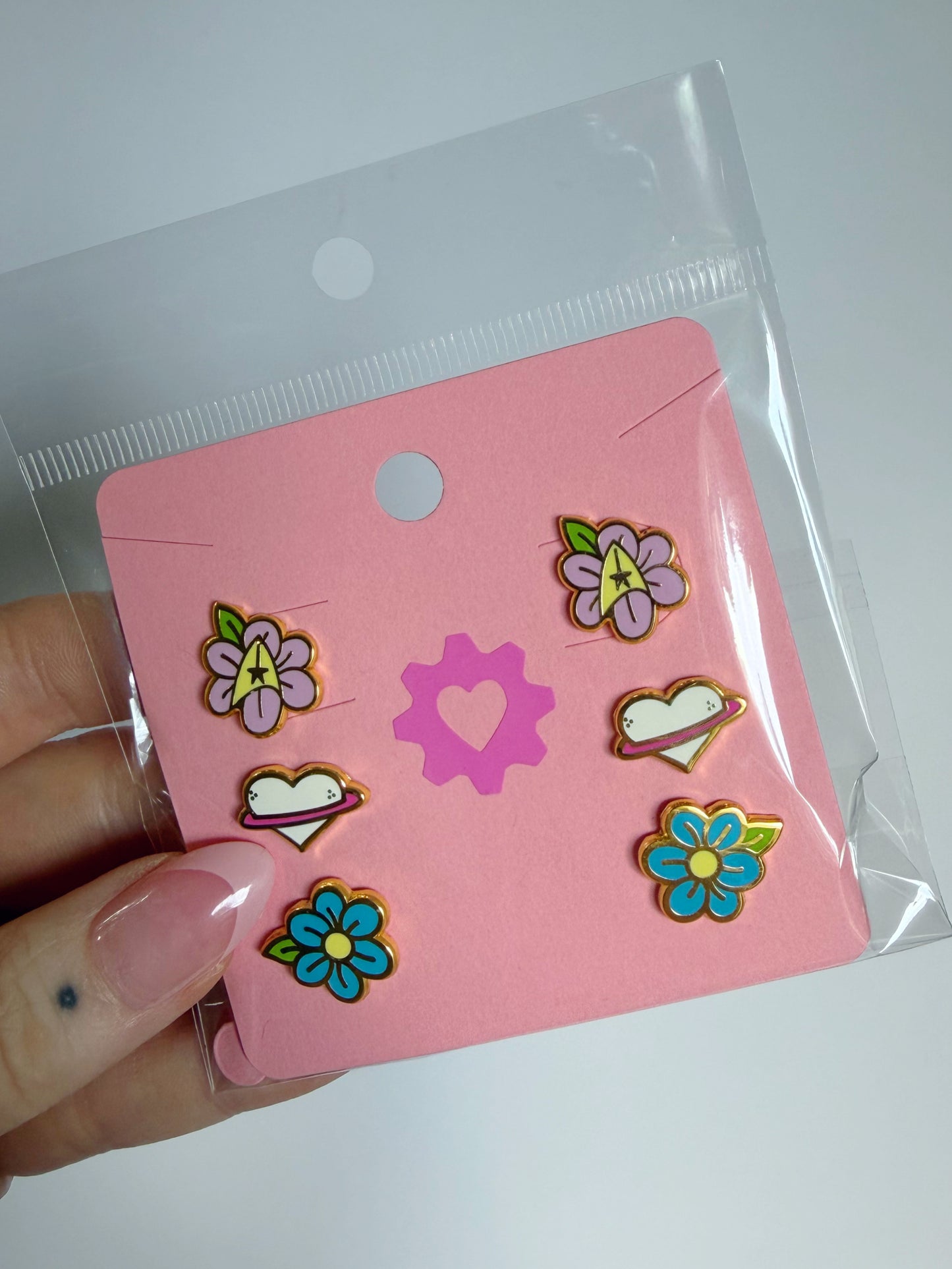 Space Flower Earring Pack