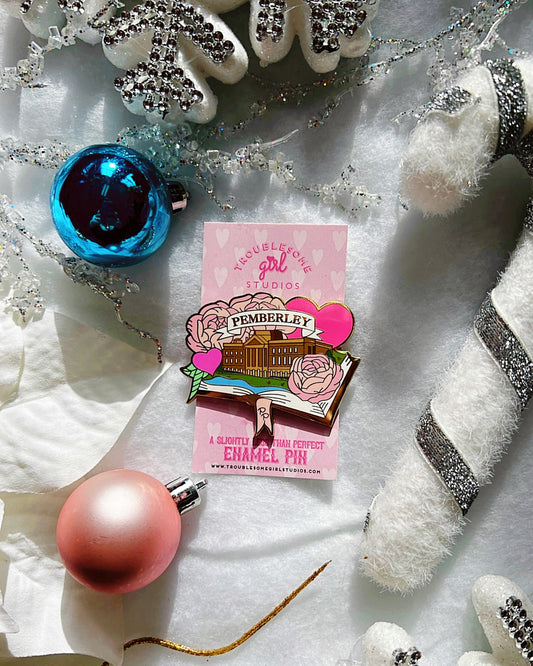 (B Grade) Pemberley Enamel Pin