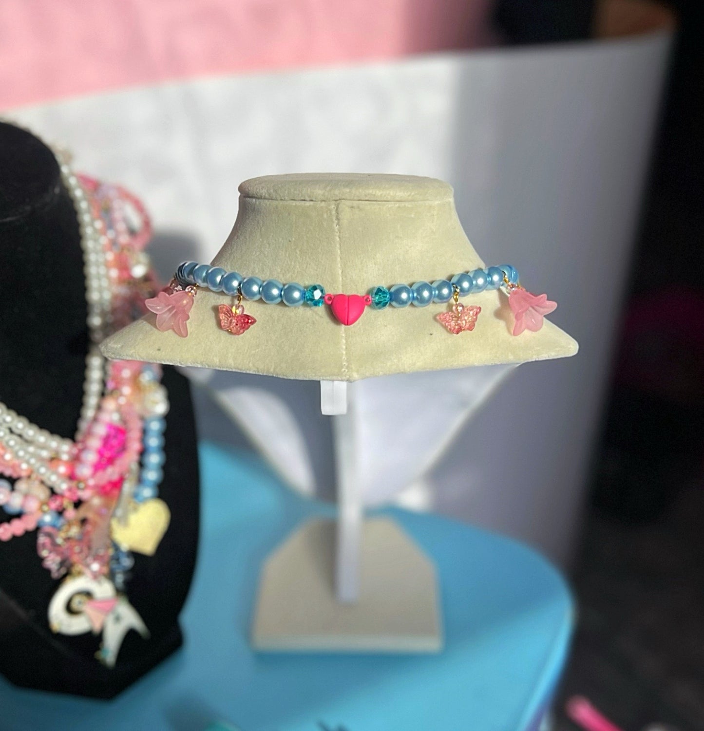 Blue Hobbit Necklace