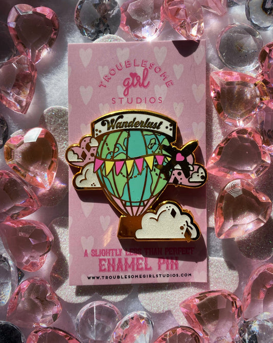 (B Grade) Wanderlust Enamel Pin