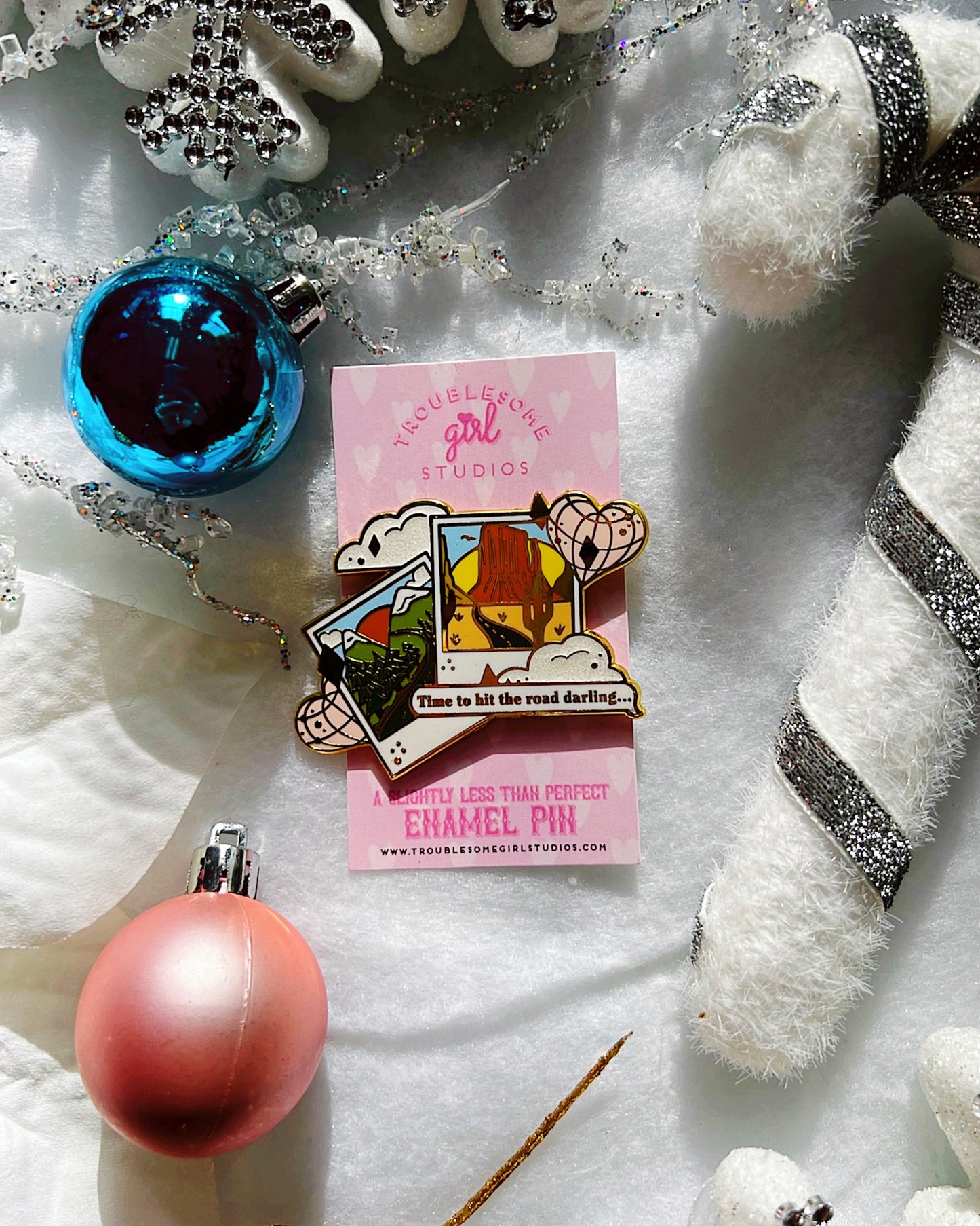 (B Grade) Road Trip Enamel Pin