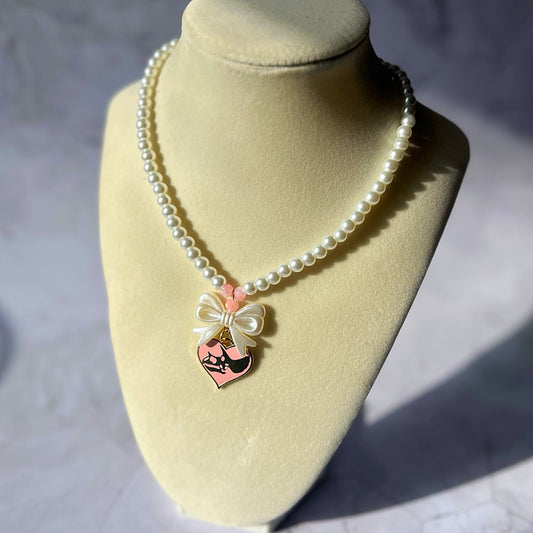 Triceratops Beaded Choker
