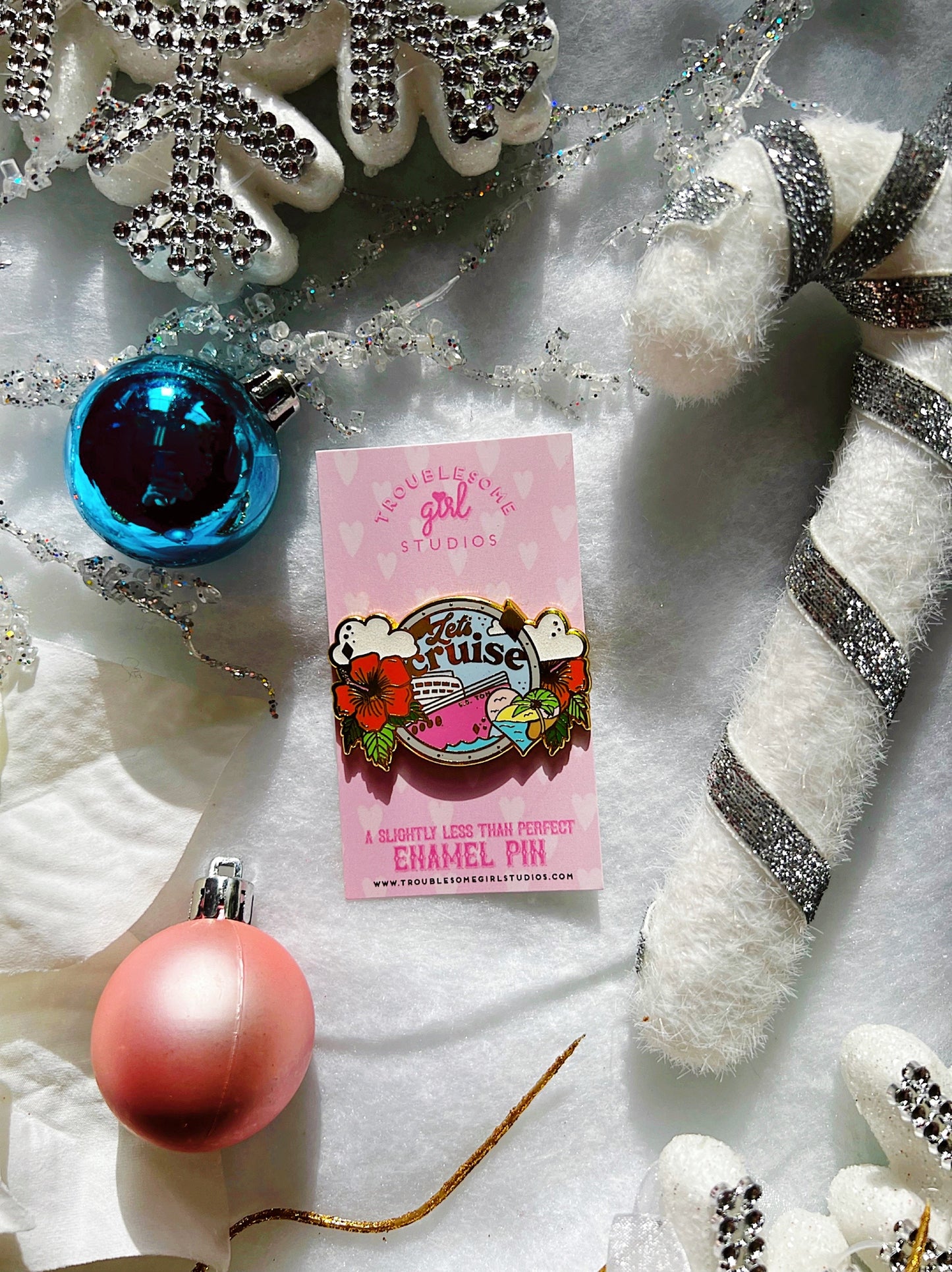 (B Grade) Cruise Enamel Pin