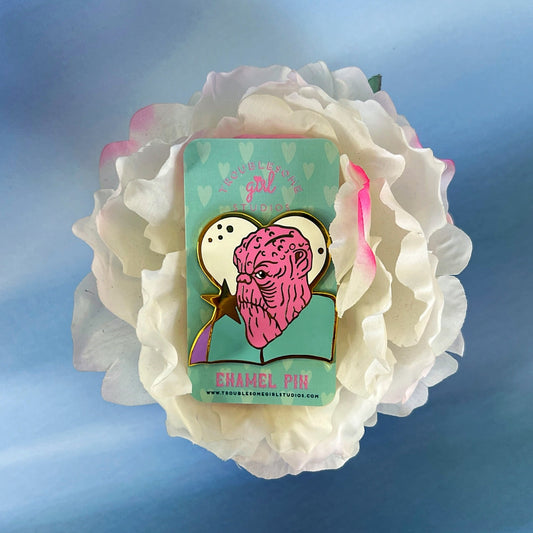 Morn Enamel Pin
