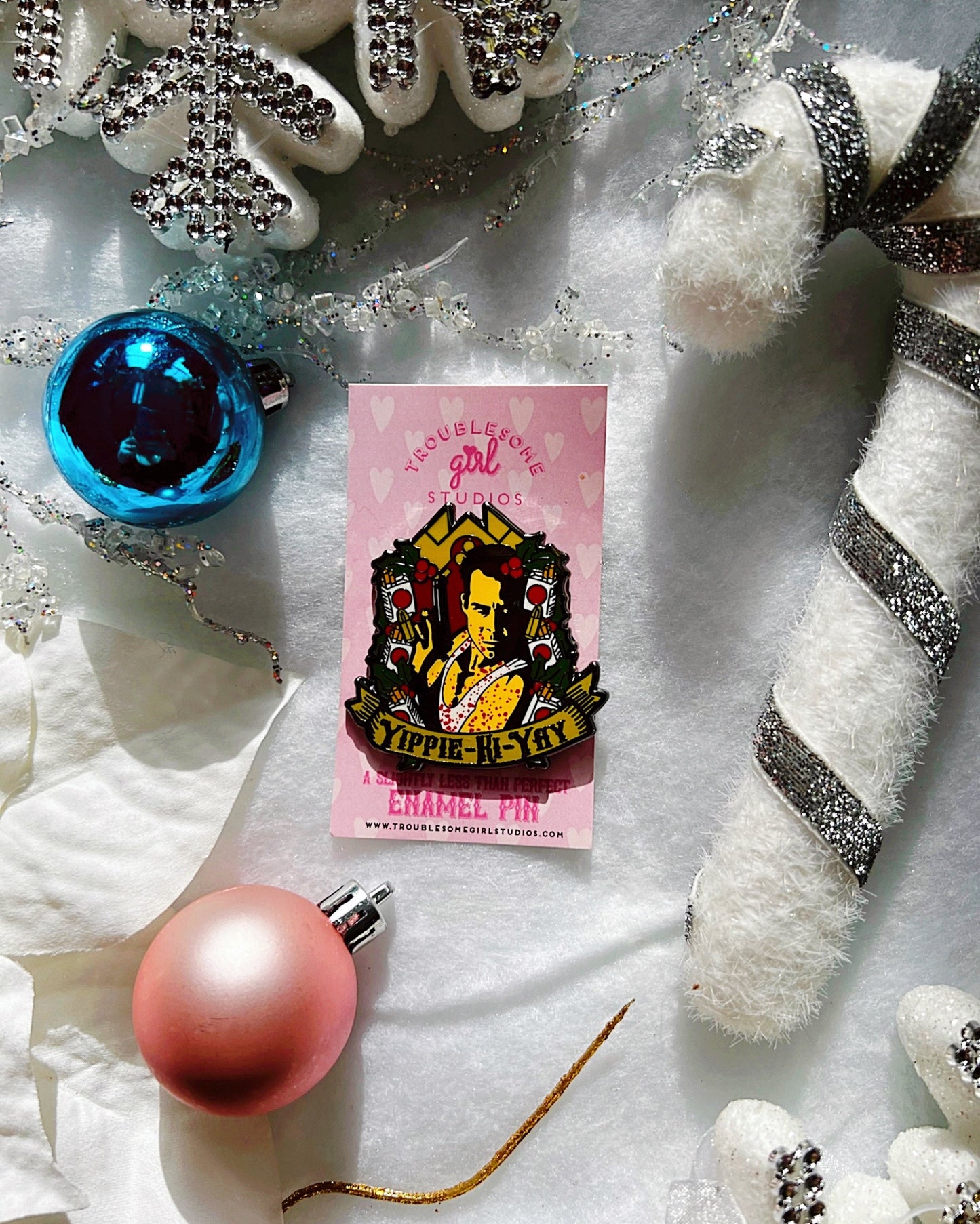 (B grade) Die Hard Enamel Pin