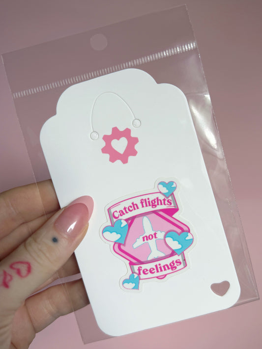 Catch Flights vinyl sticker