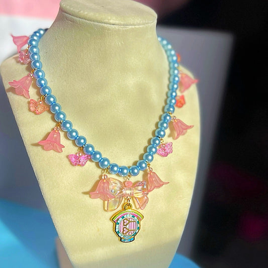 Blue Hobbit Necklace