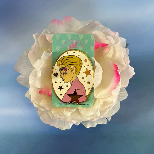 Seven Enamel Pin