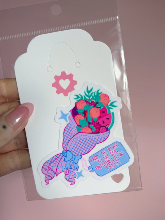 Bouquet Fundraiser Sticker