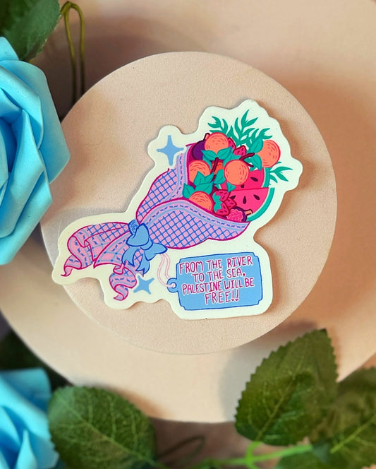 Bouquet Fundraiser Sticker