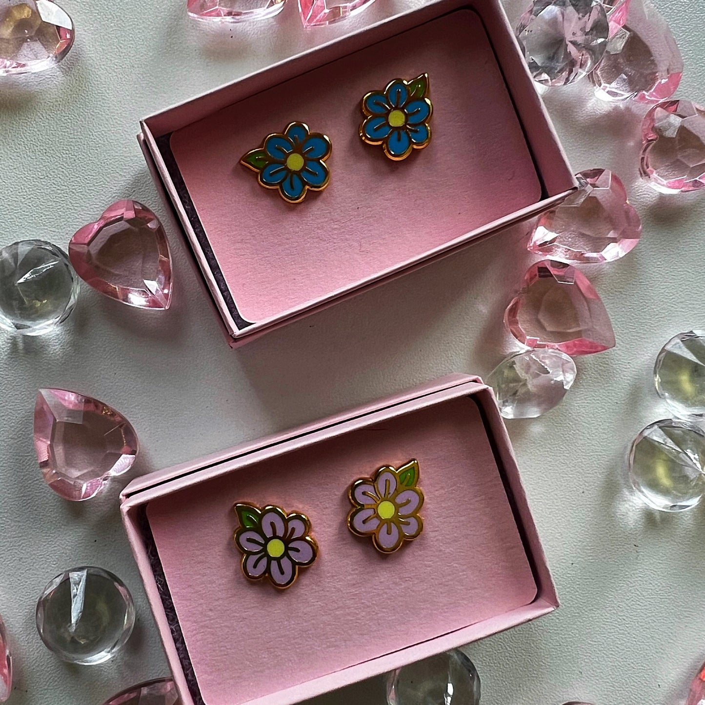 Flower Stud Earrings