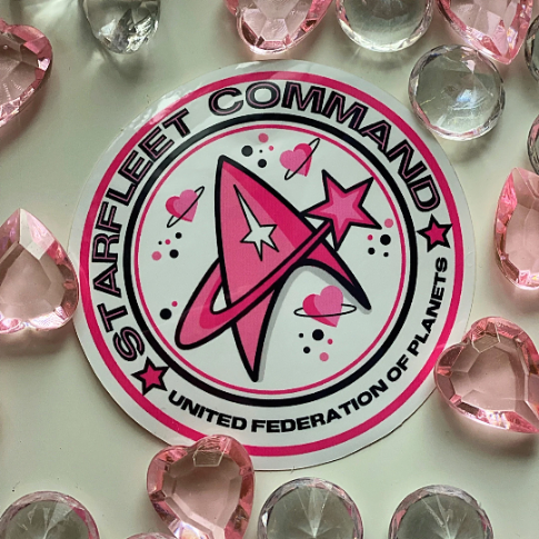 Sci-Fi Command Sticker