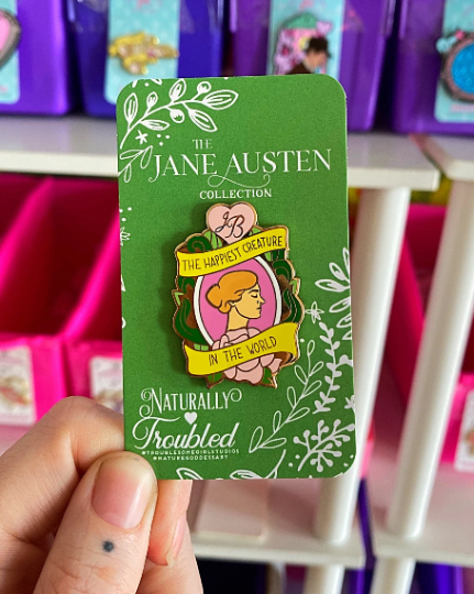 Jane Bennet Pride and Prejudice Jane Austen Enamel Pin