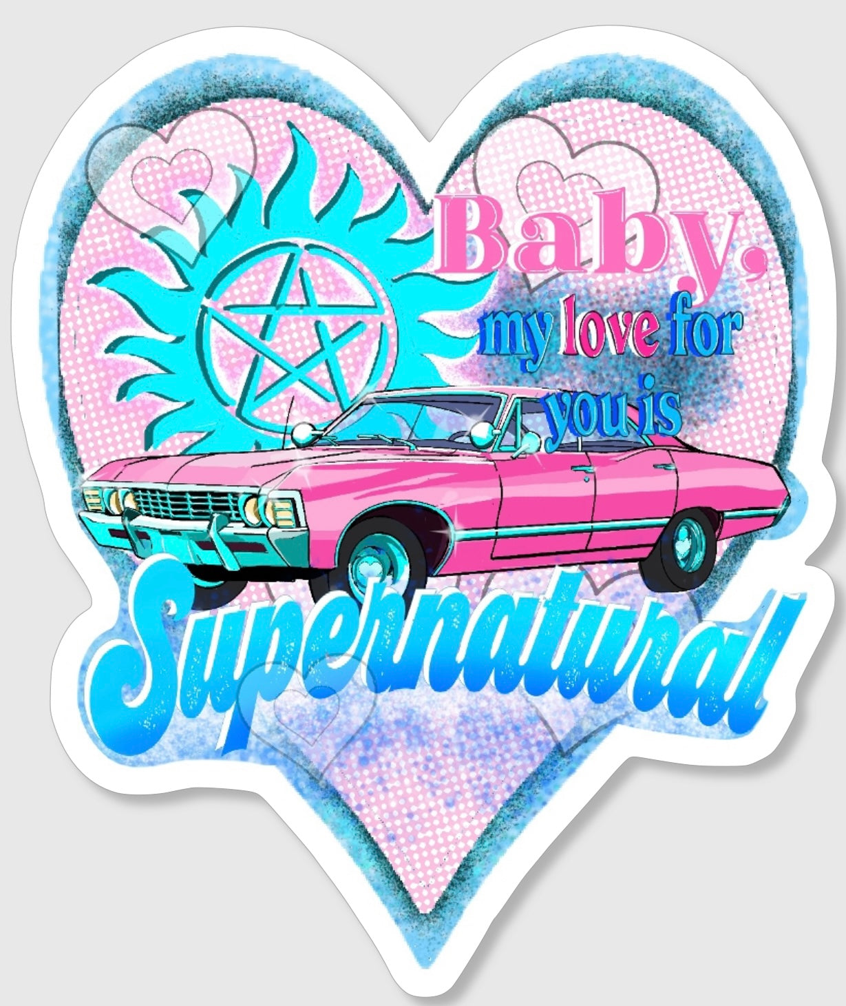 Supernatural Family Stickers for Sale