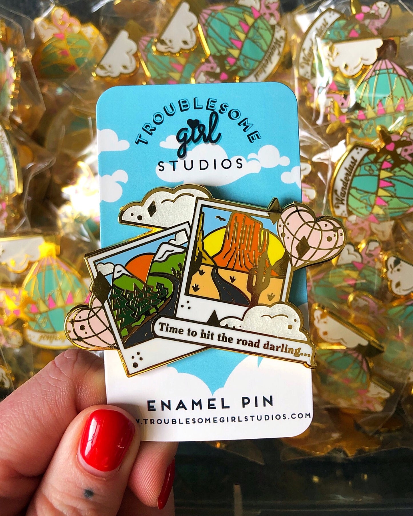 Road Trip! Enamel Pin